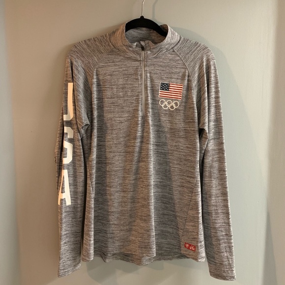 Team Apparel Tops - USA Olympic Team Apparel Pullover Sz L